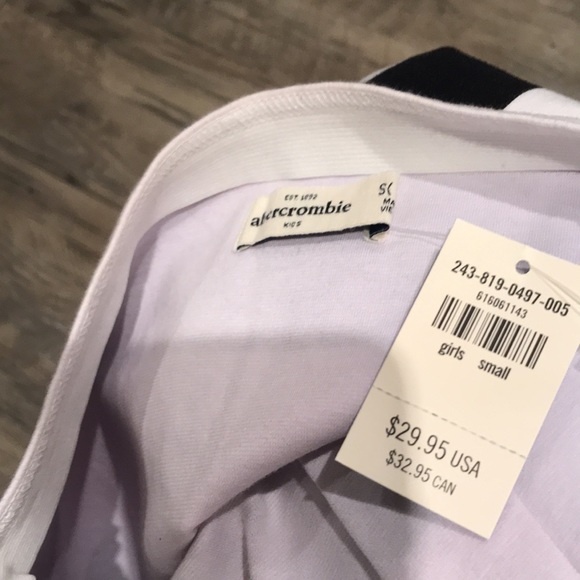 Girl’s Abercrombie Kids NWT Striped Skirt - Picture 3 of 3